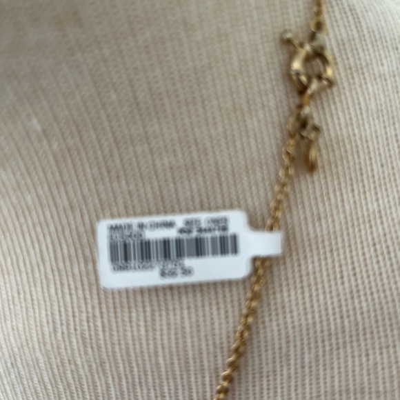 NWT J. Crew Light Green Translucent Beaded Necklace - Picture 3 of 4